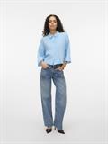 VMNATALI CROP SHIRT WVN GA NOOS airy blue