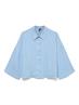 VMNATALI CROP SHIRT WVN GA NOOS airy blue