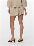 VMNATALI CROP SHIRT WVN GA NOOS silver lining
