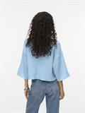 VMNATALI CROP SHIRT WVN NOOS airy blue