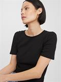 VMNATASHA SS PUFF TOP NOOS black