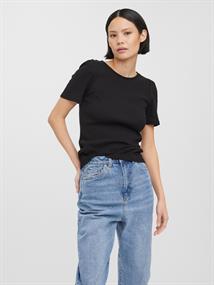 VMNATASHA SS PUFF TOP NOOS black