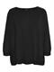 VMNELLIE GLORY 3/4 BOXY BLOUSE GA NOOS black