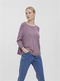 VMNELLIE GLORY 3/4 BOXY BLOUSE GA NOOS elderberry