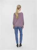 VMNELLIE GLORY 3/4 BOXY BLOUSE GA NOOS elderberry
