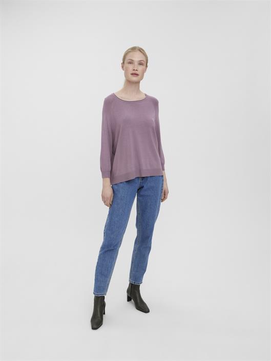 vmnellie-glory-3-4-boxy-blouse-ga-noos-elderberry