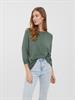 VMNELLIE GLORY 3/4 BOXY BLOUSE GA NOOS laurel wreath