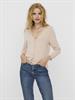 VMNELLIE GLORY LS V-NECK CARDIGAN COLOR sepia rose