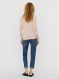 VMNELLIE GLORY LS V-NECK CARDIGAN COLOR sepia rose