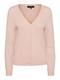VMNELLIE GLORY LS V-NECK CARDIGAN COLOR sepia rose