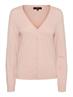 VMNELLIE GLORY LS V-NECK CARDIGAN COLOR sepia rose