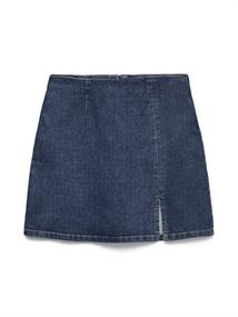 VMNELLY HR SHORT SKIRT DNM MIX NOOS dark blue denim