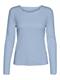 VMNEWAVA L/S O-NECK BABY LOCK TOP EXP cashmere blue