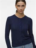VMNEWLEX POINTELLE LS O-N CARDIGAN navy blazer