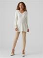 VMNEWLEXSUN LS LONG V-NECK PULLOVER NOOS snow white