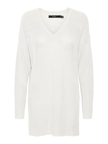 VMNEWLEXSUN LS LONG V-NECK PULLOVER NOOS snow white