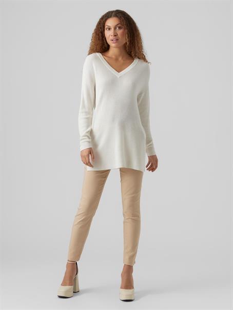 VMNEWLEXSUN LS LONG V-NECK PULLOVER NOOS snow white