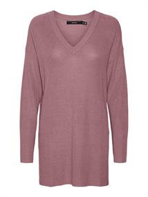 VMNEWLEXSUN LS LONG V-NECK PULLOVER nostalgia rose