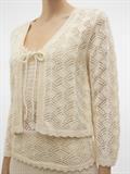 VMNEWVERENA 3/4 V-NECK CARDIGAN BOO birch