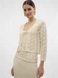VMNEWVERENA 3/4 V-NECK CARDIGAN BOO birch