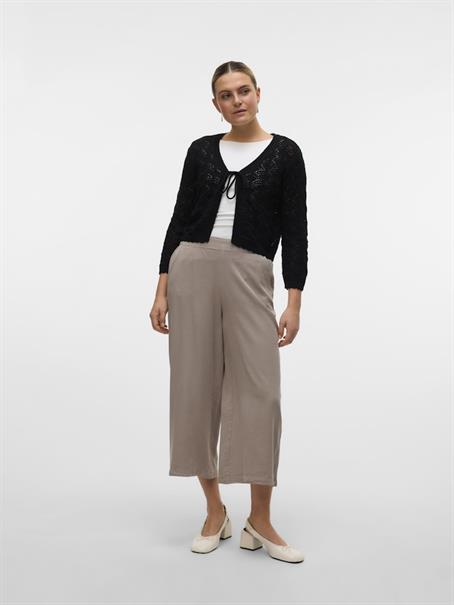 VMNEWVERENA 3/4 V-NECK CARDIGAN BOO black