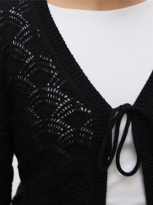 vmnewverena-3-4-v-neck-cardigan-boo-black