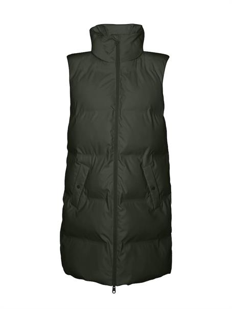 VMNOE COATED WAISTCOAT BOOS peat