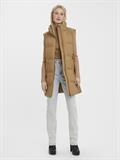 VMNOE COATED WAISTCOAT BOOS tigers eye