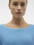 VMNORA 3/4 BOATNECK BLOUSE NOOS bonnie blue