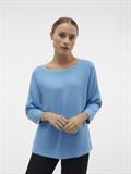 VMNORA 3/4 BOATNECK BLOUSE NOOS bonnie blue