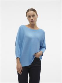 VMNORA 3/4 BOATNECK BLOUSE NOOS bonnie blue