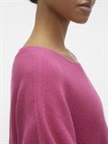 VMNORA 3/4 BOATNECK BLOUSE NOOS raspberry sorbet