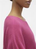 VMNORA 3/4 BOATNECK BLOUSE NOOS raspberry sorbet