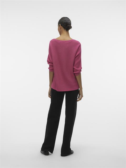vmnora-3-4-boatneck-blouse-noos-raspberry-sorbet