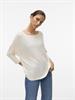 VMNORA 3/4 BOATNECK BLOUSE NOOS snow white