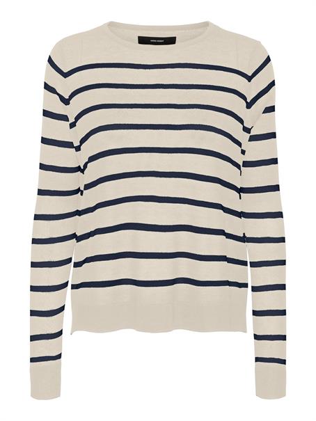 VMNOVA LS O-NECK PULLOVER GA birch2