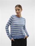 VMNOVA LS O-NECK PULLOVER GA dunkelblau1