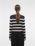 VMNOVA LS O-NECK PULLOVER GA dunkelblau2