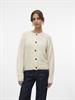 VMNOVAH LS O-NECK BUTTON CARDI GA NOOS birch