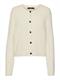 VMNOVAH LS O-NECK BUTTON CARDI GA NOOS birch