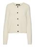VMNOVAH LS O-NECK BUTTON CARDI GA NOOS birch