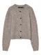 VMNOVAH LS O-NECK BUTTON CARDI GA NOOS brown lentil