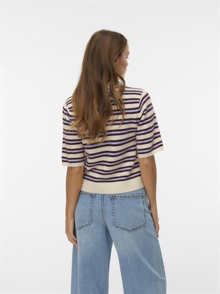 VMOCANNA 2/4 POLONECK PULLOVER birch