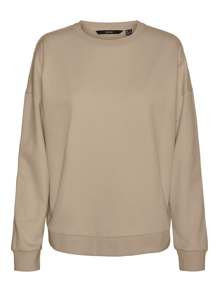 Vero Moda Damen Pullover 10252960 White Pepper - skinny jeans