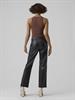 VMOLYMPIA ZAMIRA MW STRAIGHT PL PANT black