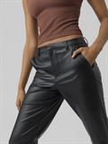 VMOLYMPIA ZAMIRA MW STRAIGHT PL PANT black