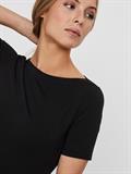 VMPANDA MODAL S/S TOP NOOS black