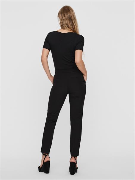 VMPANDA MODAL S/S TOP NOOS black