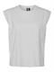 VMPANNA GLENN SL TOP JRS light grey melange