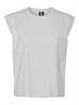 VMPANNA GLENN SL TOP JRS light grey melange